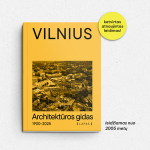 Vilnius 1900–2025. Architektūros gidas